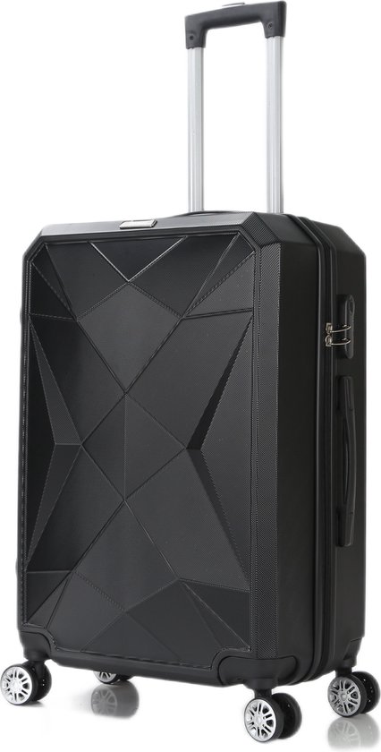 Koffer Traveleo Babij ABS03 Zwart handbagage maat S