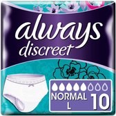 Always Discreet Pants Normal Large 10 Stuks