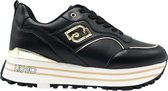 Liu Jo Maxi Wonder 73 Dames Sneakers Laag - Zwart - Maat 37