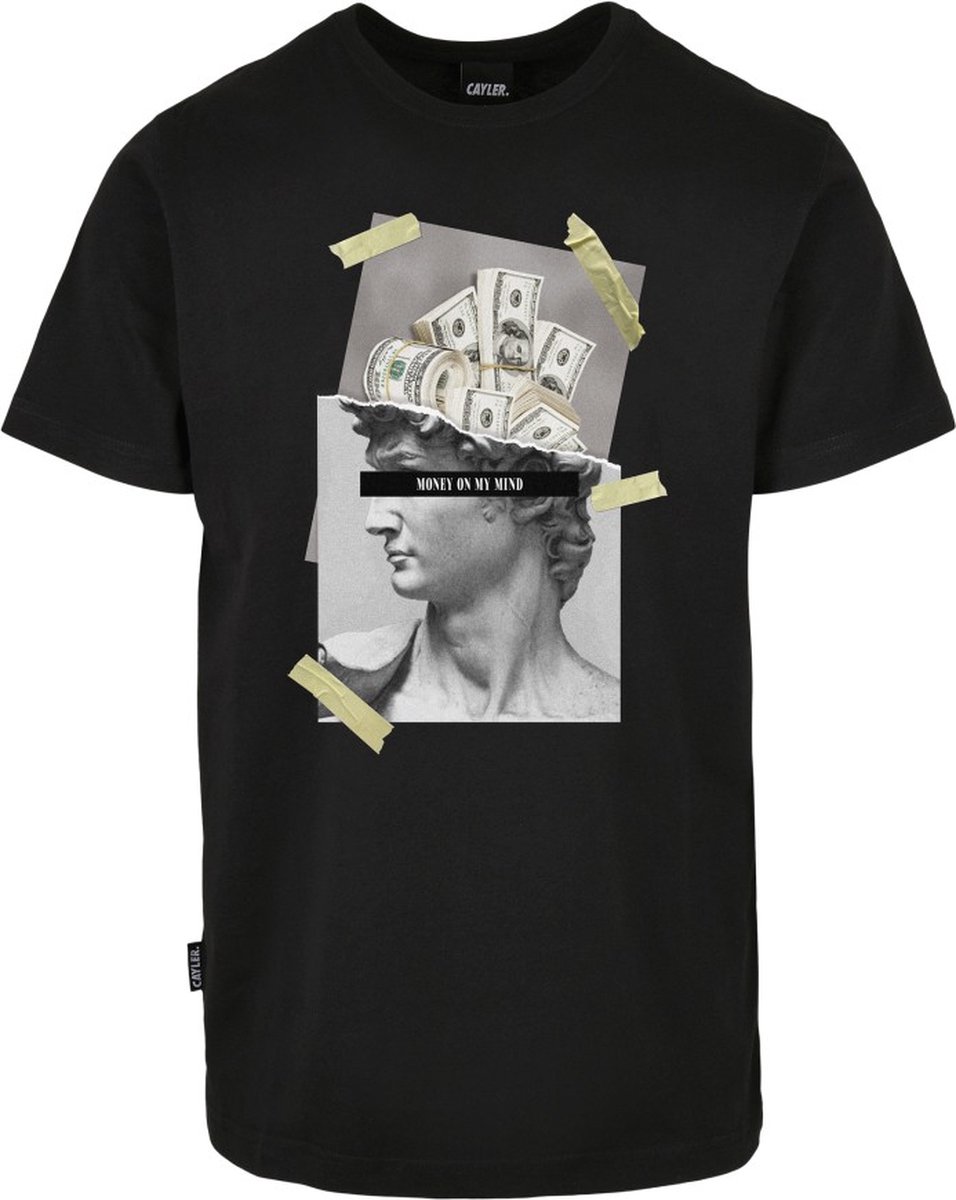Cayler & Sons - WL Dollar Mind Heren T-shirt - 2XL - Zwart