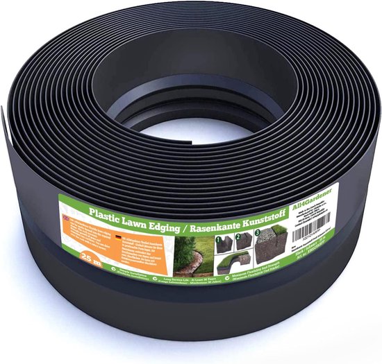 IDMarket Sichtschutz 2x10 M – Schwarz, 300 G/m², Blickdicht, Mit Ösen