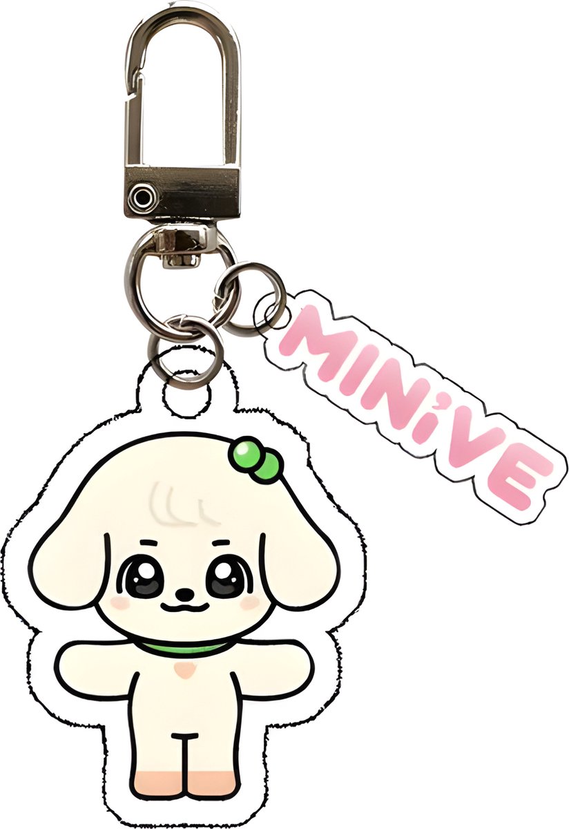 MINIVE Keyring Acrylic Keychain Ganganji YUJIN IVE [Sleutelhanger]