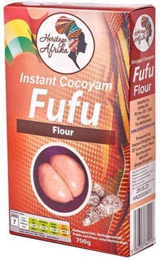 Heritage Afrika Cocoyam Fufu (680g)