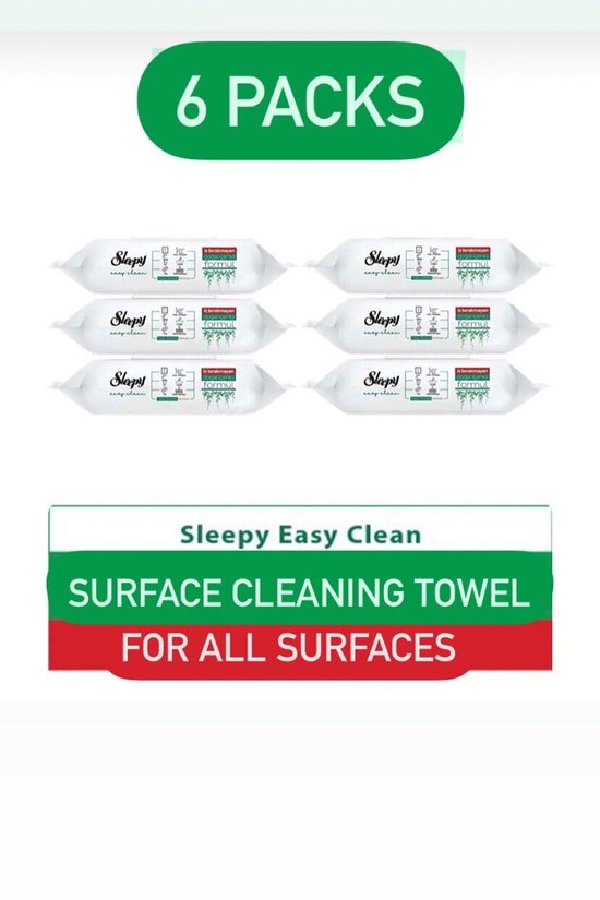 Sleepy Easy Clean 100 lü Yüzey Temizlik Havlusu 2 ADET