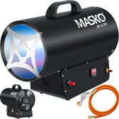 Masko® Canon de Chauffage 30 KW Diesel Sécheur de Chantier
