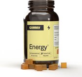 GIMMY Énergie - Vitamine gélifiées pour plus d'énergie avec - CoQ10, Ginseng, Vitamine B8, Vitamine B12 & Vitamine D3 - Végétalien & Sans Sucre - 60 gélifiés