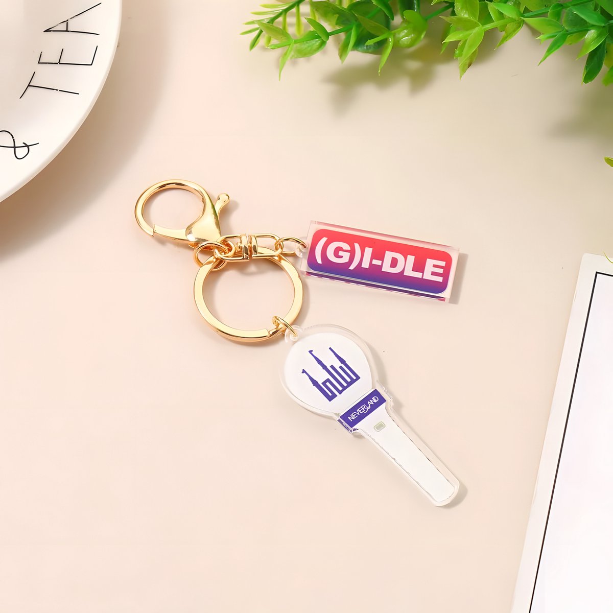 KPOP Lightstick Acrylic Keychain (G)I-dle [Sleutelhanger]
