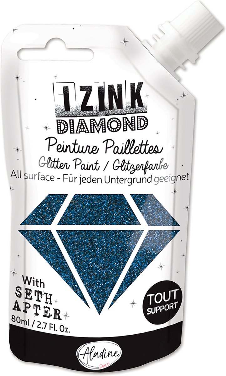 BEAUTIFUL BLUE Izink Diamond 80 ml
