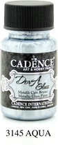 Cadence Dora Glas & Porselein verf Metallic Aqua 01 013 3145 0050  50 ml