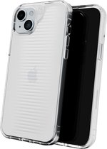 ZAGG Luxe hoesje geschikt voor iPhone 15 Plus - Transparant