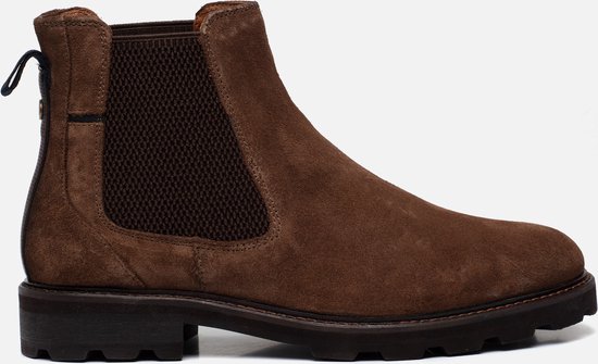 Australian Manhattan Chelsea boots bruin Suede - Maat 45