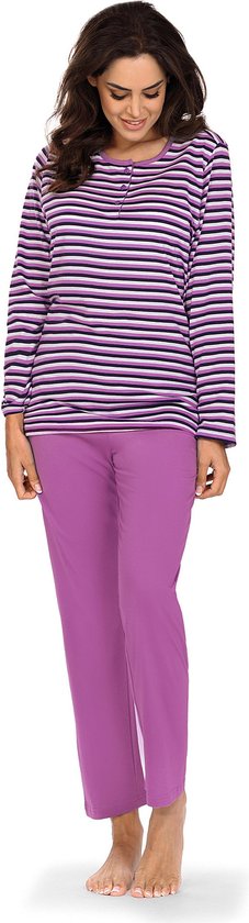 Comtessa Pyjama 'Purple Moon Gazer' - Lange Mouw - Maat 38