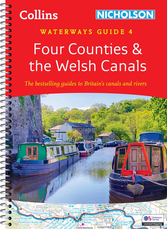 Collins Nicholson Waterways Guides- Four Counties and the We ... - cover