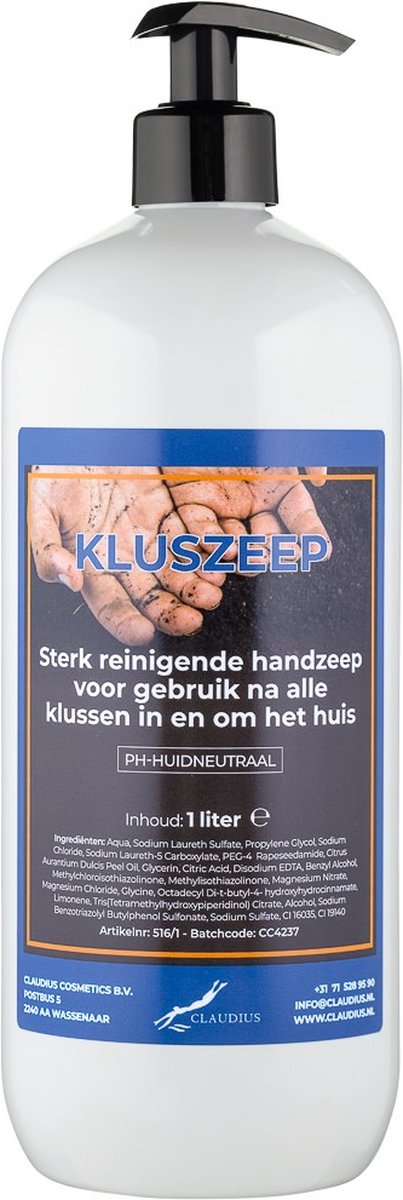 Goedkoopste Claudius Kluszeep 1 liter - met gratis pompje