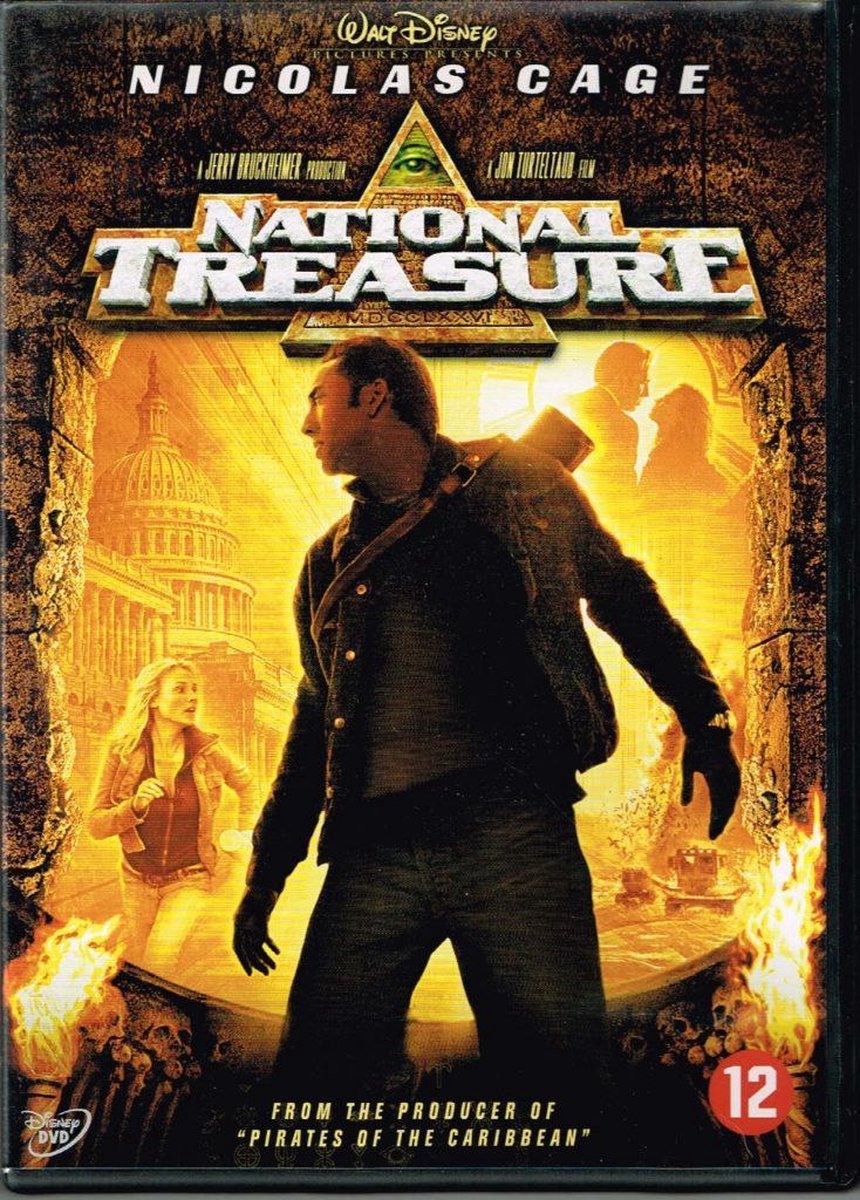 National Treasure dvd