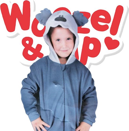 Woezel en Pip onesie - huispak - pyjama - Maat 104/110