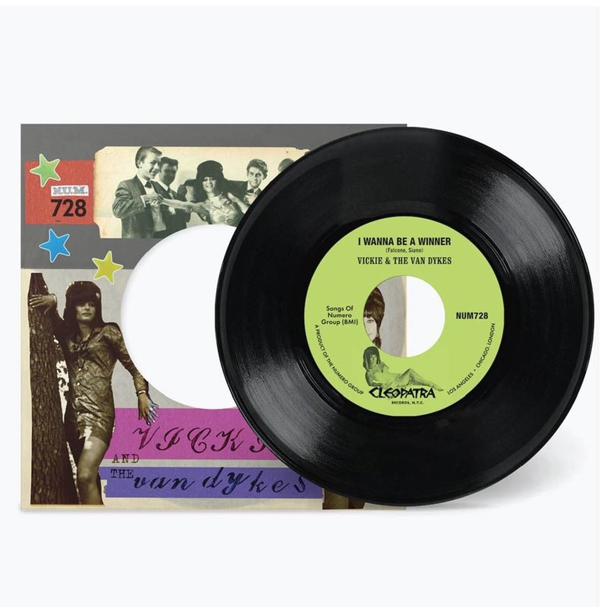 Vickie & The Van Dykes - I Wanna Be A Winner / Outcast (7" Single)
