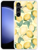Cazy Hoesje geschikt voor Samsung Galaxy S23 FE Lemons