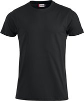 Clique Premium Fashion-T Modieus T-shirt kleur Zwart maat L
