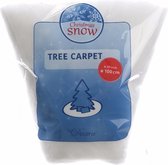 3x couverture de neige / tapis de neige 100 x 100 cm - carré - couvertures de neige - articles de décoration d'hiver