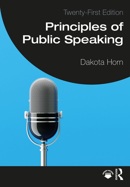 Principles of Public Speaking | 9781032537634 | Dakota Horn | Boeken | bol
