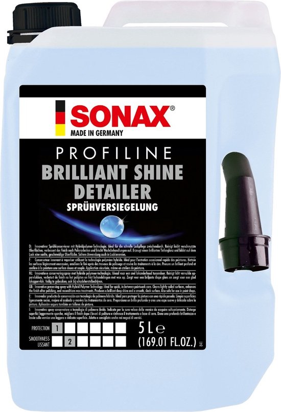 Foto: Sonax brilliantshine detailer high gloss long lasting protection 5 liter jerrycan