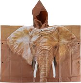 Poncho de pluie Kinder - Éléphant - poncho enfant réutilisable