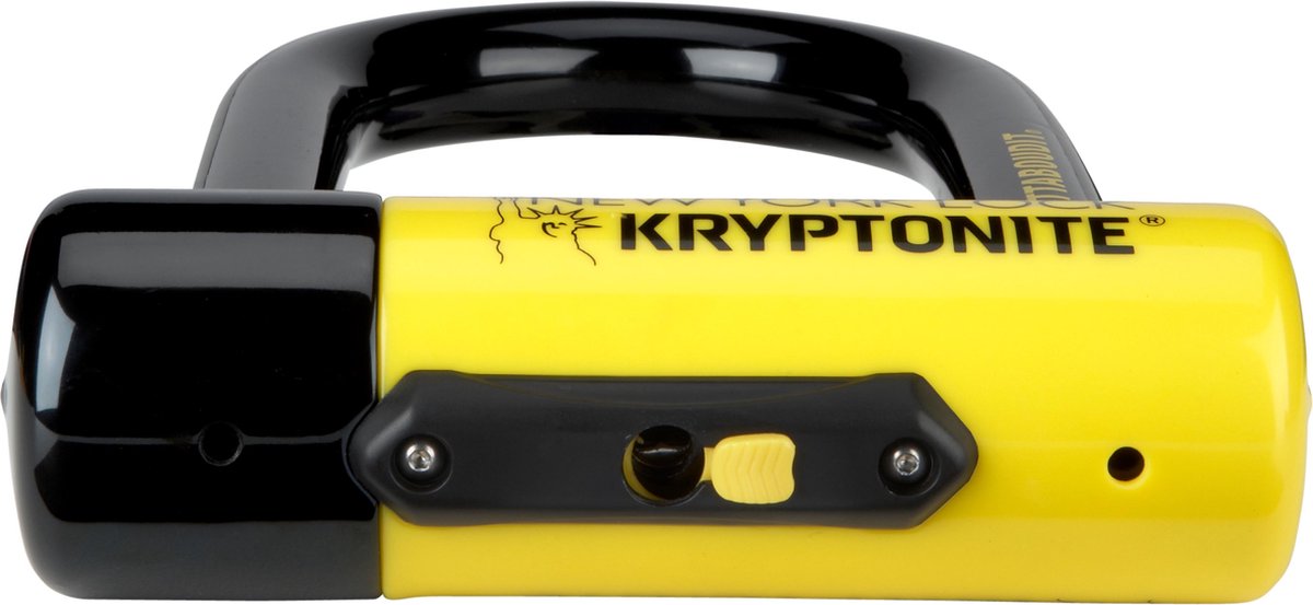 Kryptonite New York Fahgettaboudit Mini Beugelslot S cooter – ART-4 – Motor, Scooter, Elektrische Fietsen – 215,3 x 8,3 cm – Geel thumbnail 3
