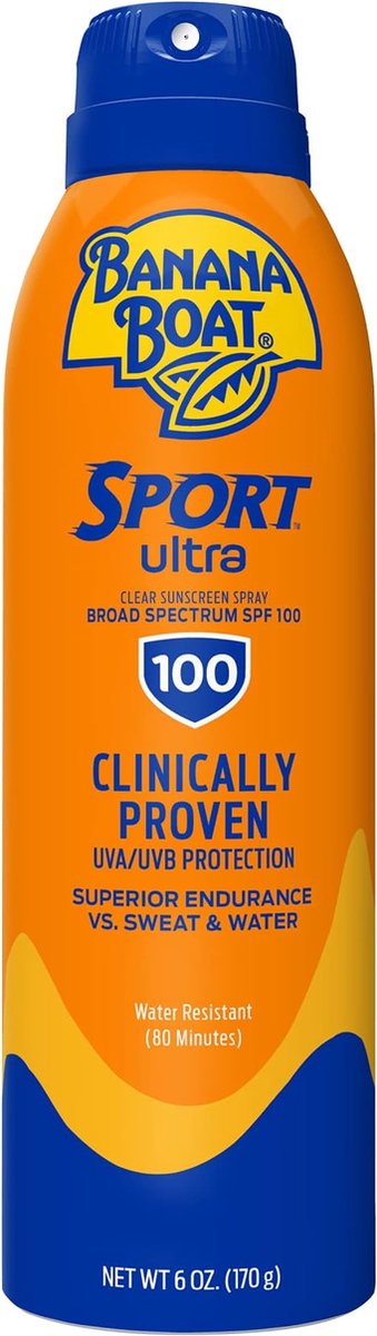 Banana Boat - Ultra Sport Clear Sunscreen Spray - SPF 100 - 170g