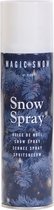 Kerst raamsjablonen - 2x st - sneeuwpop en sneeuwvlokken - incl. sneeuwspray 150 ml