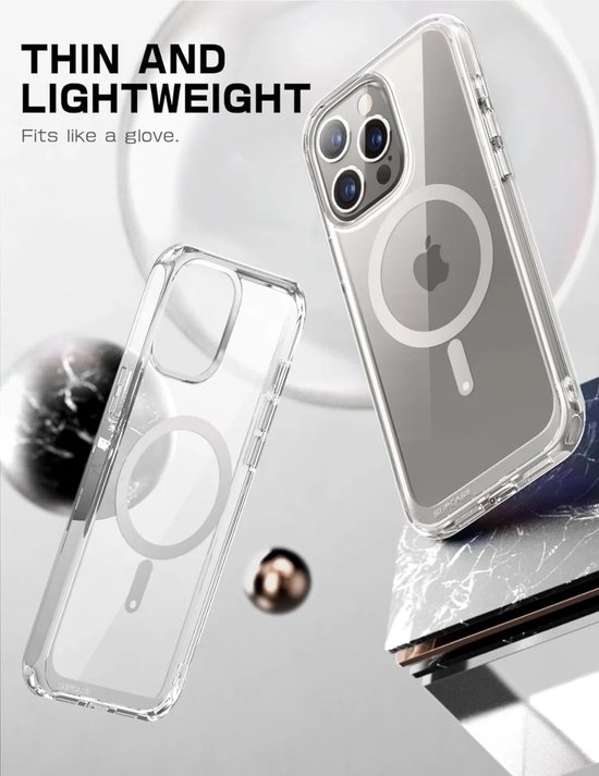 Coque transparente avec MagSafe pour iPhone 15 Pro - Apple (BE)