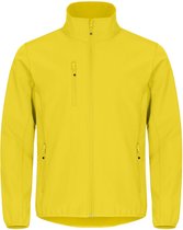 Clique Classic Softshell Jacket Lemon maat XXL