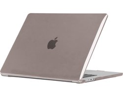 Mobigear Laptophoes geschikt voor Apple MacBook Air 15 Inch (2023-2024) Hoes Hardshell Laptopcover MacBook Case | Mobigear Glossy - Grijs - Model A2941