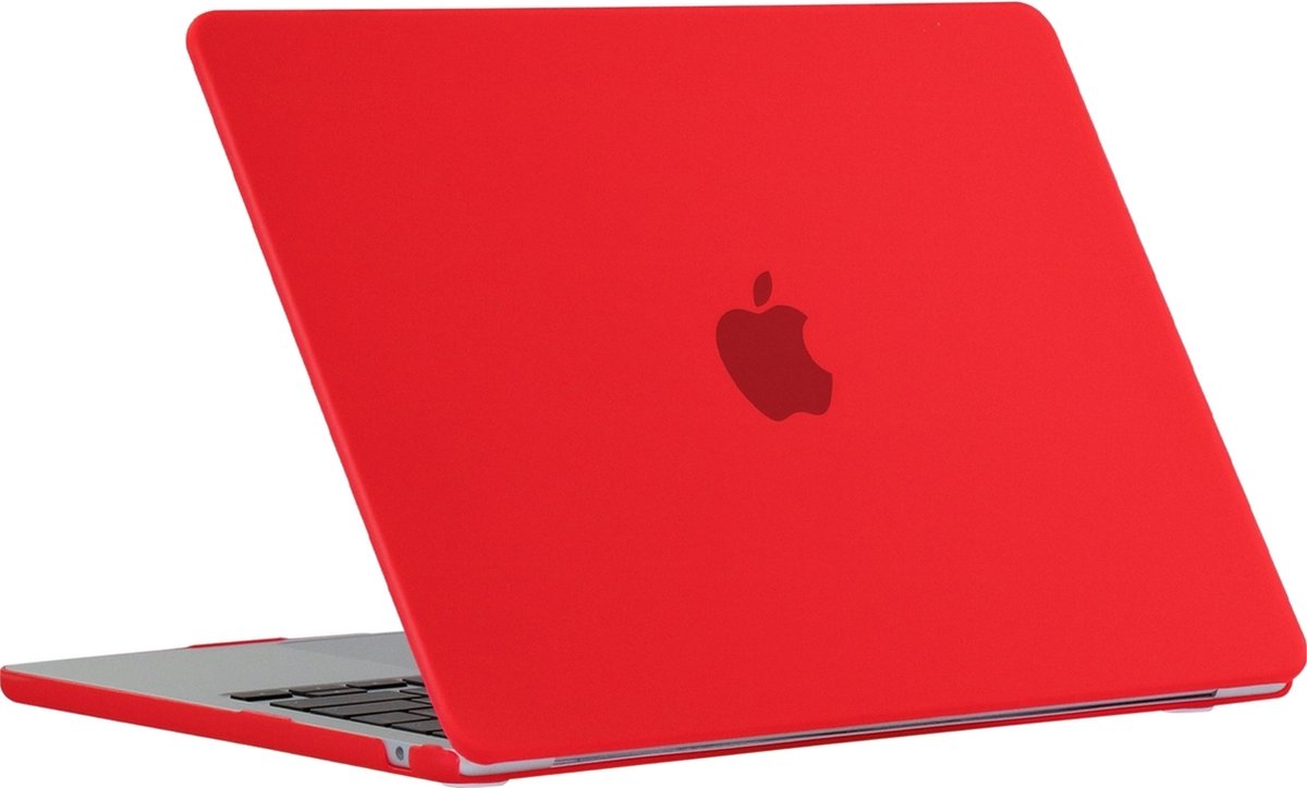 Mobigear - Laptophoes geschikt voor Apple MacBook Air 15 Inch (2023-2024) Hoes Hardshell Laptopcover MacBook Case | Mobigear Matte - Rood - Model A2941