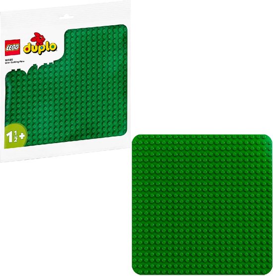 LEGO DUPLO Groene Bouwplaat - 10980 - LEGO