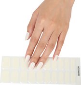 Gel Nail Wraps – Gel Nagel Wraps – Gel Nail Stickers – Gel Nagel Folie - UV lamp – Off-White