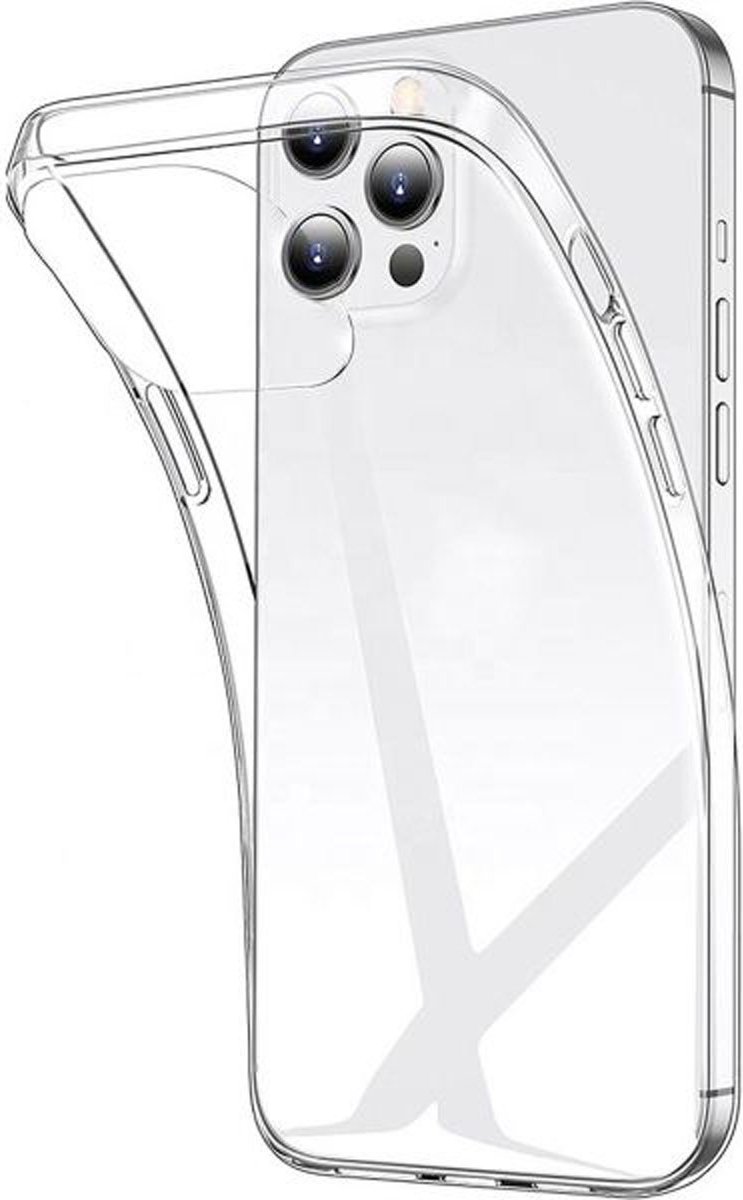Multimedia & Accessoires Flexibele TPU Back Cover Case Hoesje geschikt voor Apple iPhone 15 – Siliconen - Zachte Plastic – Soft Case – Transparant