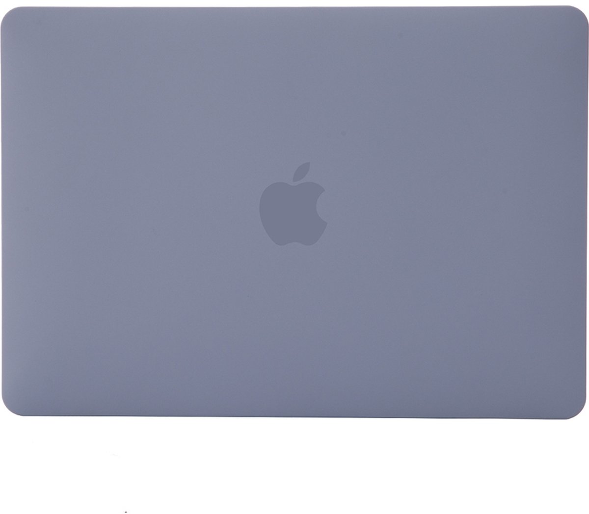 Mobigear Laptophoes geschikt voor Apple MacBook Air 15 Inch (2023-2025) Hoes Hardshell Laptopcover MacBook Case | Mobigear Cream Matte - Lavendel - Model A2941 / A3114 / A3241