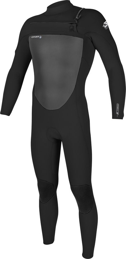 O'Neill Heren Epic 5/4mm Borst Ritssluiting Wetsuit - Black