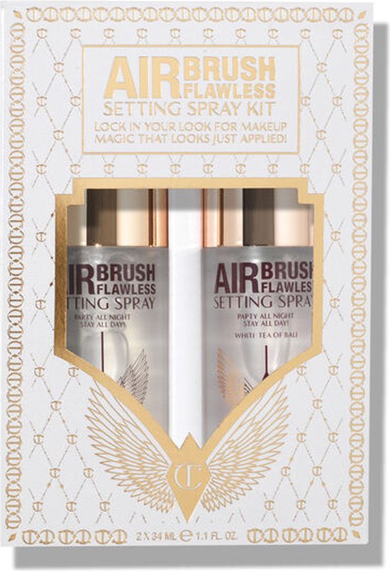 Charlotte Tilbury Airbrush Flawless Setting Spray Kit - fixing spray