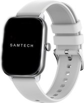 SAMTECH Smartwatch Ultra Thin Pro- Heren & Dames – horloge – Stappenteller, Calorie Teller, Slaap meter, HD – Grijs