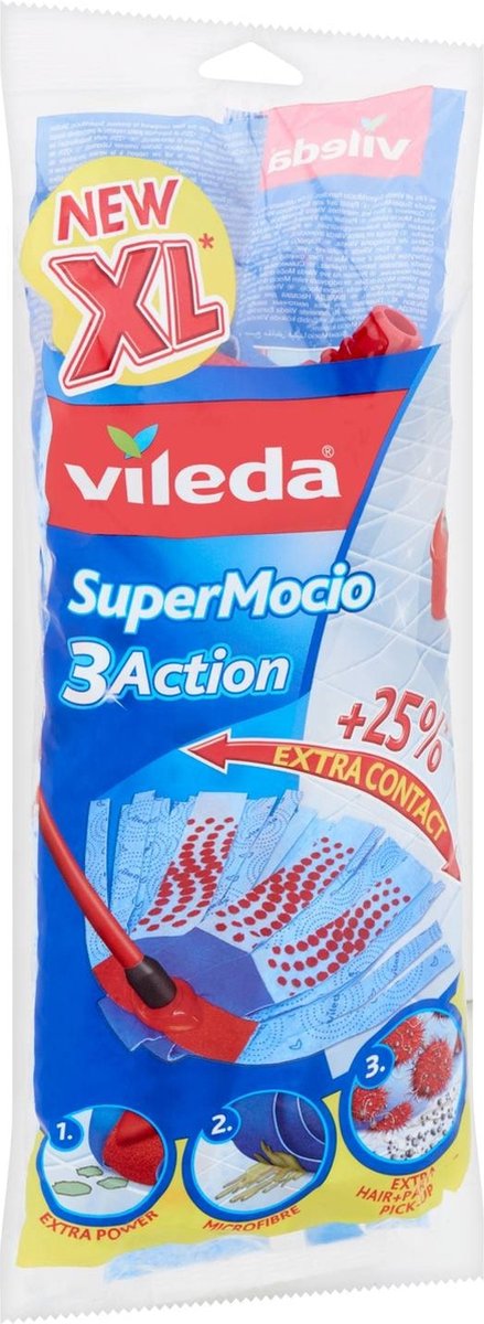 Goedkoopste Vileda - Super Mocio Mop - vervanging 12 stuks