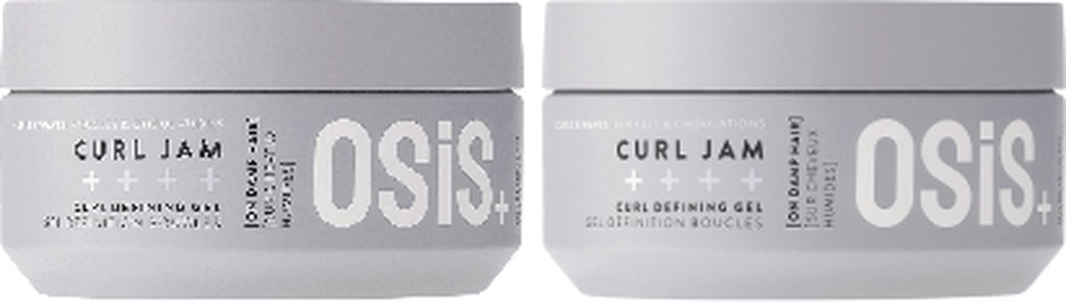 Schwarzkopf - OSiS+ - Curl Jam - Curl defining gel - voordeelverpakking - duo pack - 2 x 300 ml