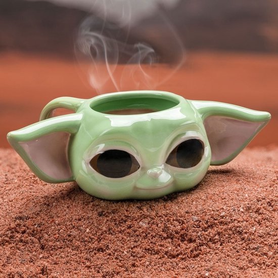 Paladone - Disney Star Wars Menalorian Baby Yoda 3D mok - Merchandise