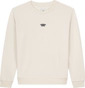 A-dam Mother Moth - Sweater - Katoen - Trui - Dames - Beige - XL
