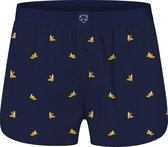 A-dam Sexy Banana - Boxershort - Katoen - Onderbroek - Ondergoed - Heren - Donker Blauw - S