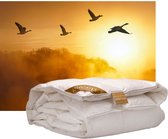 iSleep Gold Donzen Enkel Dekbed - 100% Dons - Ganzendons - Tweepersoons - 200x200 cm