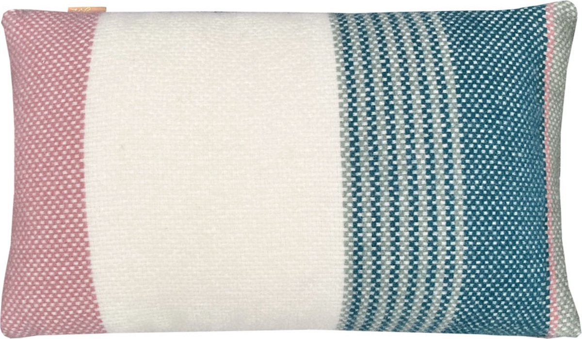 Festivity wool cushion pastel rectangle