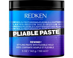 Redken Pliable Paste Texture – Restylbare styling paste met een flexibele hold – 150 ml