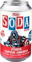 Figurine Vinyl Soda Zombie Captain America LE 10000 Pièces